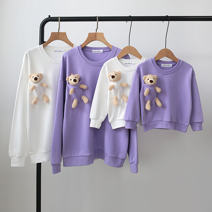 Matching Mother-Child Teddy Bear Top