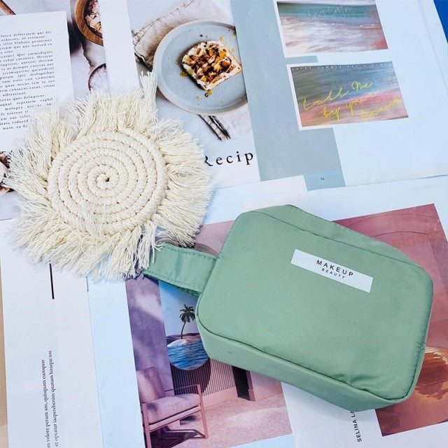Compartment Makeup Bag