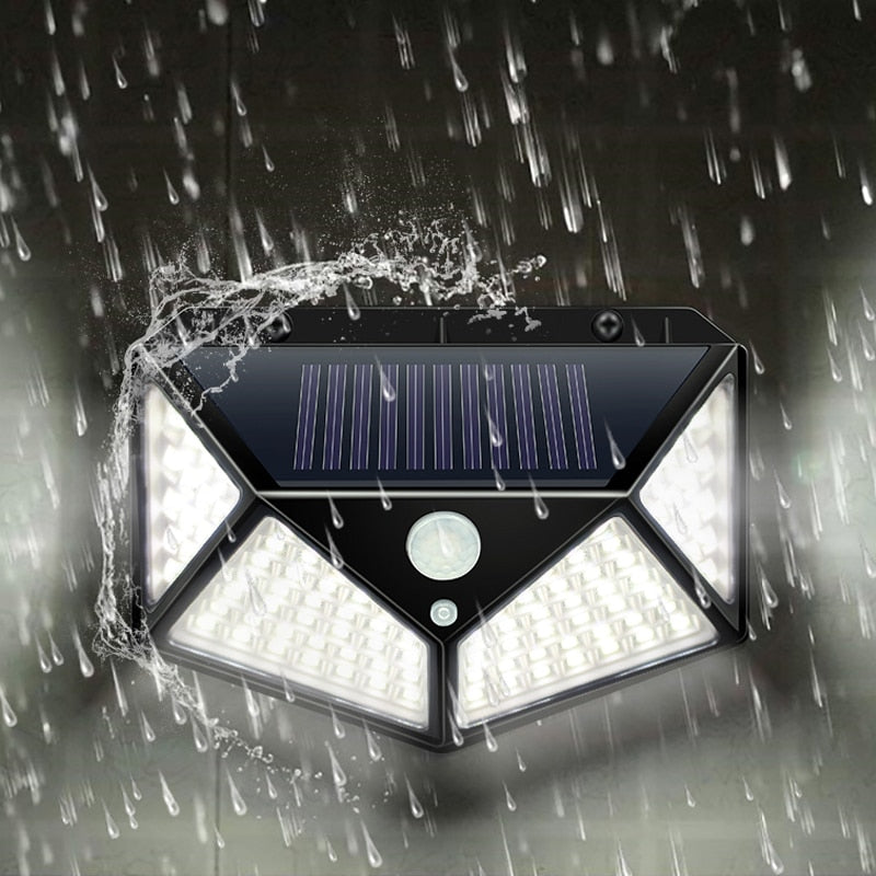 Motion Sensor LED Solar Light Solar Powered By Sunlight