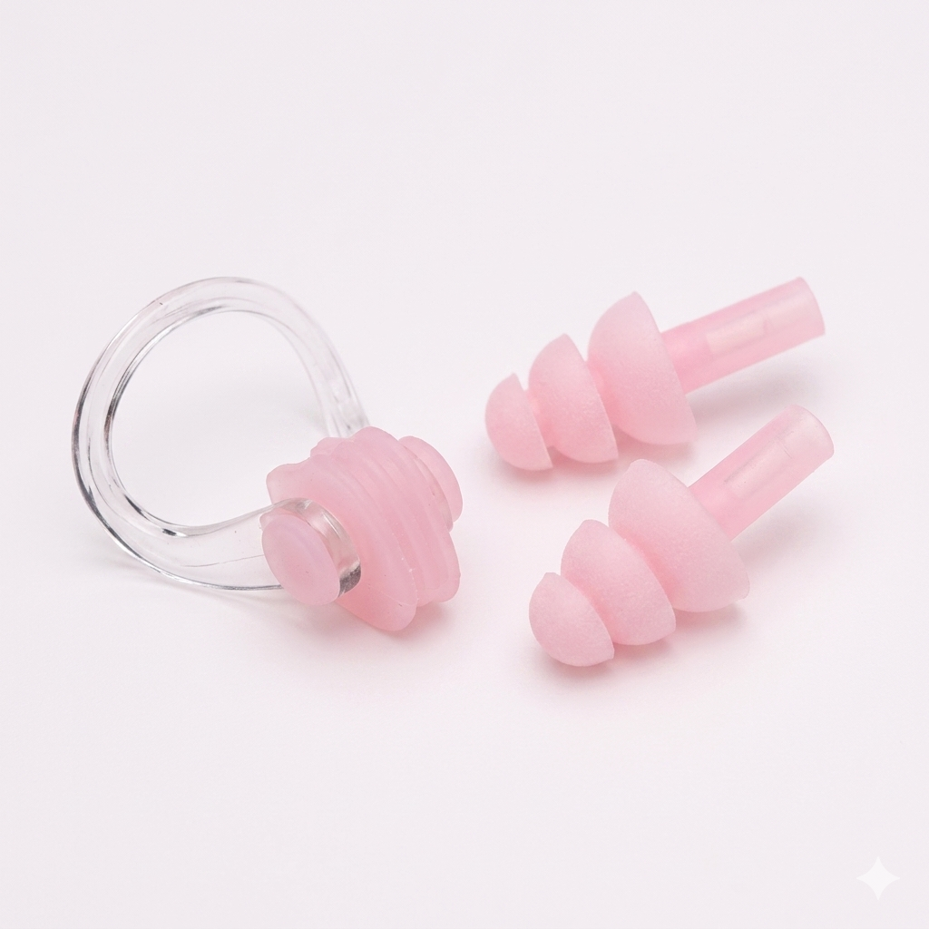 AquaGuard Silicone Ear and Nose Protector