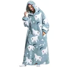 Cozy Wearable Blanket Hoodie
