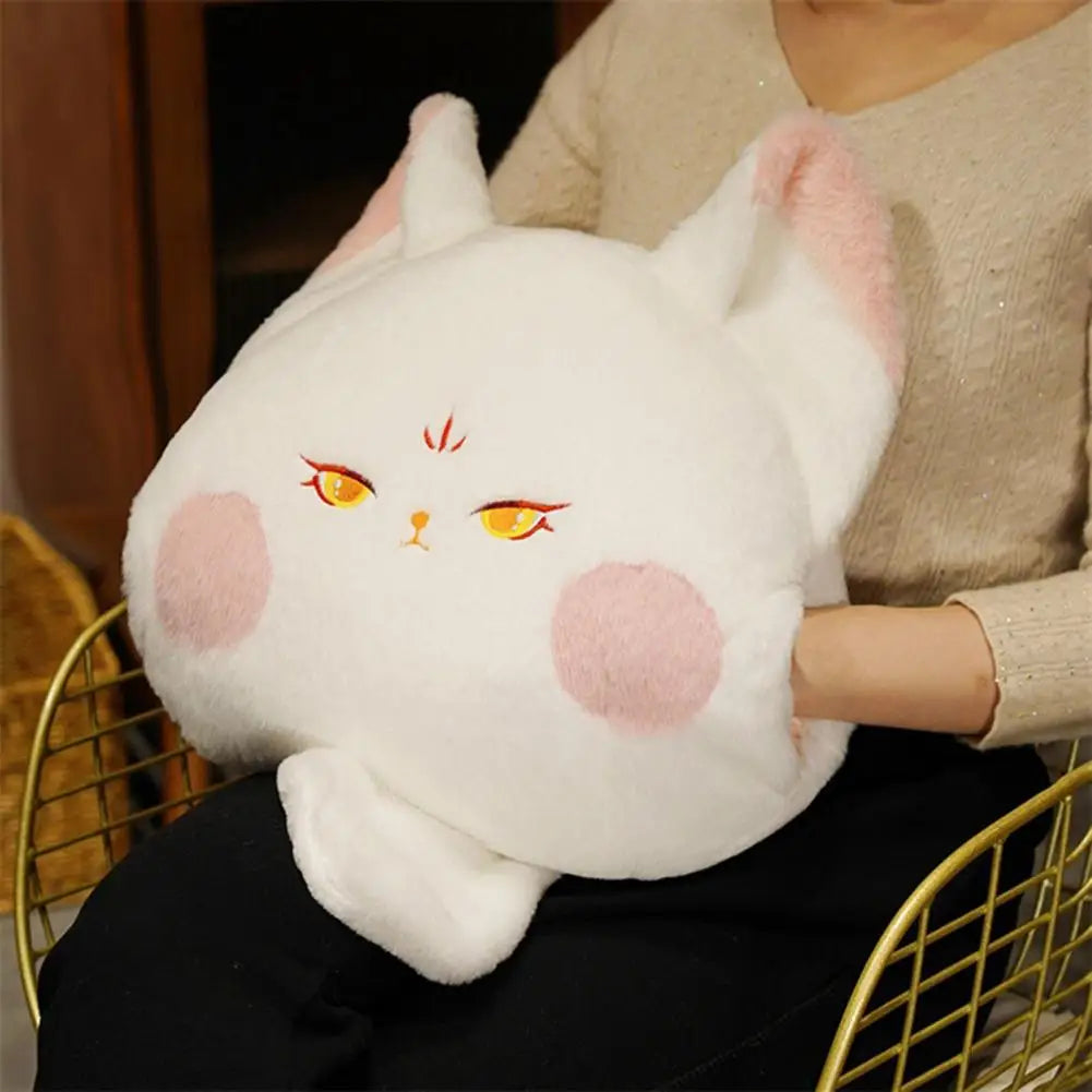 Companion Adorable Cartoon Fox Bunny Doll Soft Sofa Throw Pillow