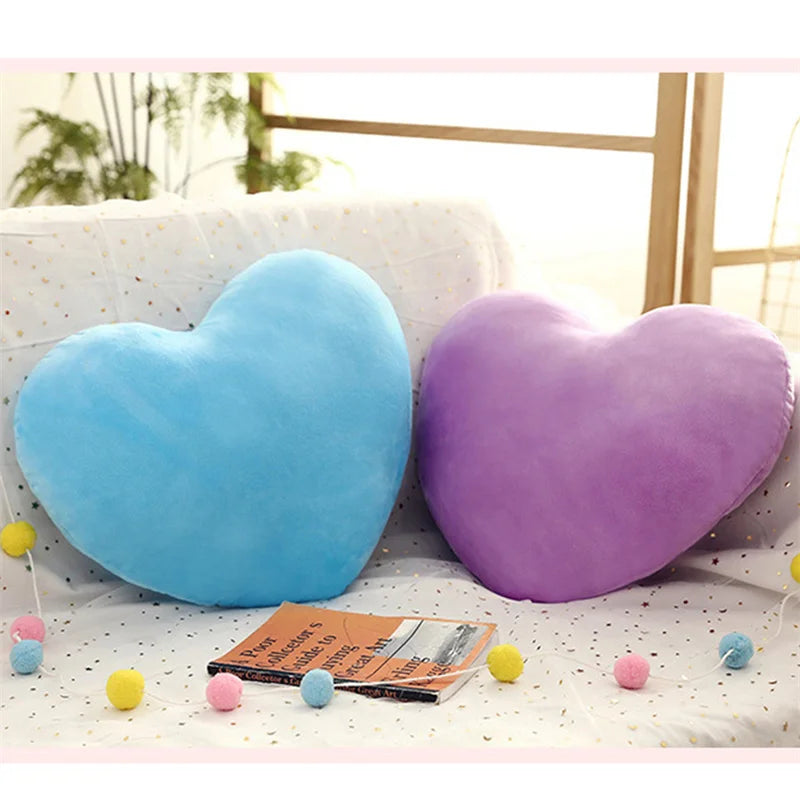 Cute Throw Pillow Heart-Shaped Pillow