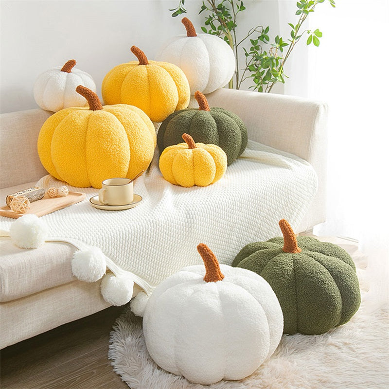 Halloween Pumpkin Throw Pillow Stuffed Cushion for Home