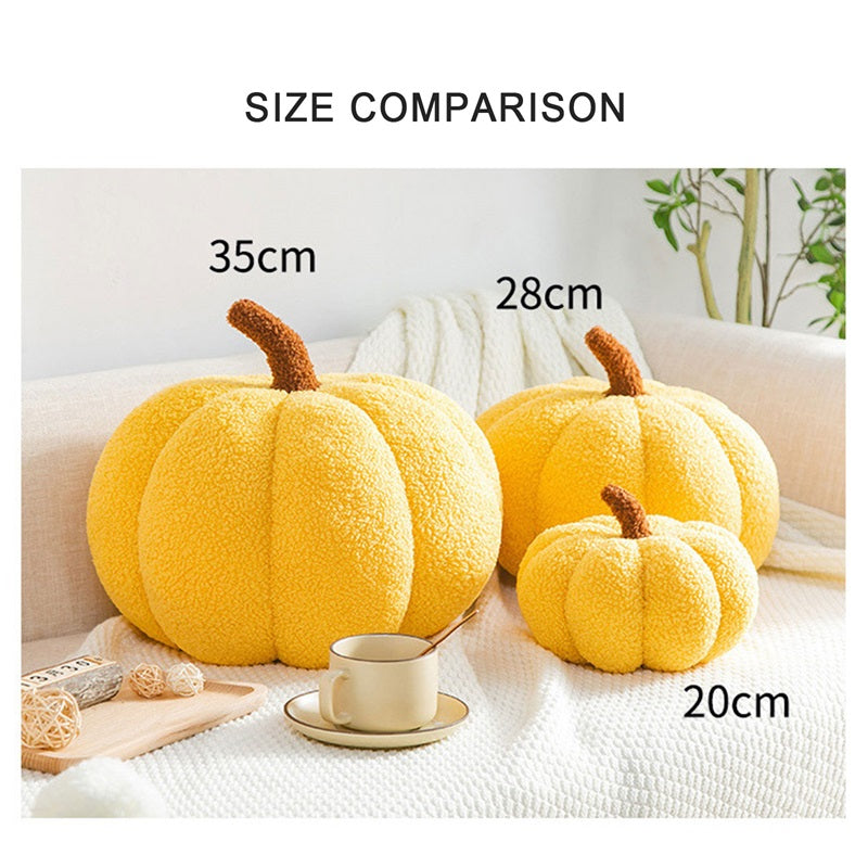 Halloween Pumpkin Throw Pillow Stuffed Cushion for Home