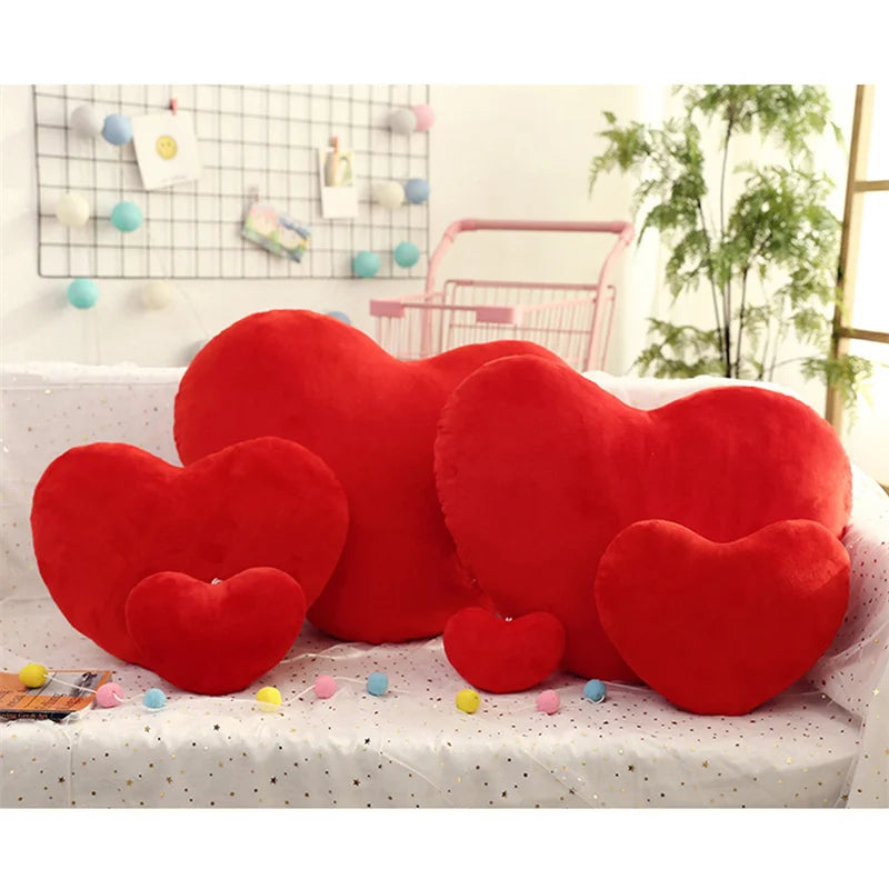 Cute Throw Pillow Heart-Shaped Pillow