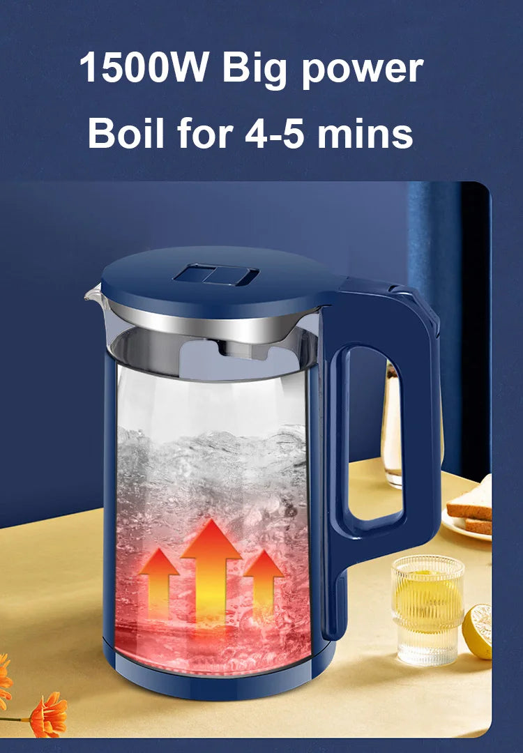 2.2L Electric Kettle Quick Heating Hot Water Boiling Teapot
