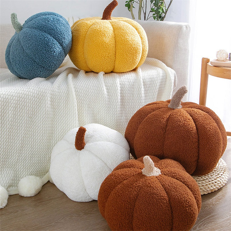 Halloween Pumpkin Throw Pillow Stuffed Cushion for Home