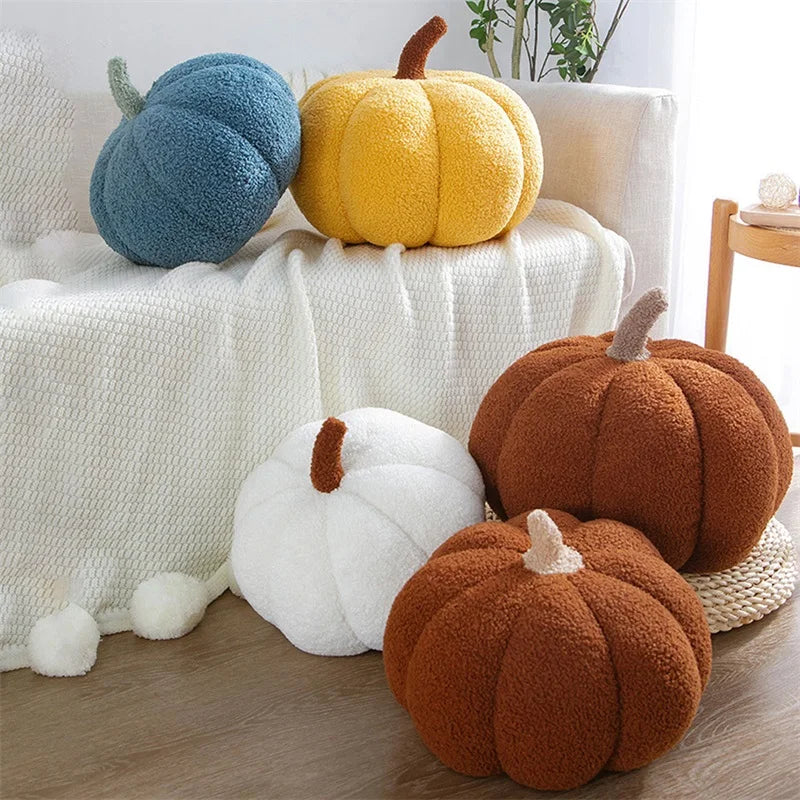 Halloween Pumpkin Throw Pillow Stuffed Cushion for Home