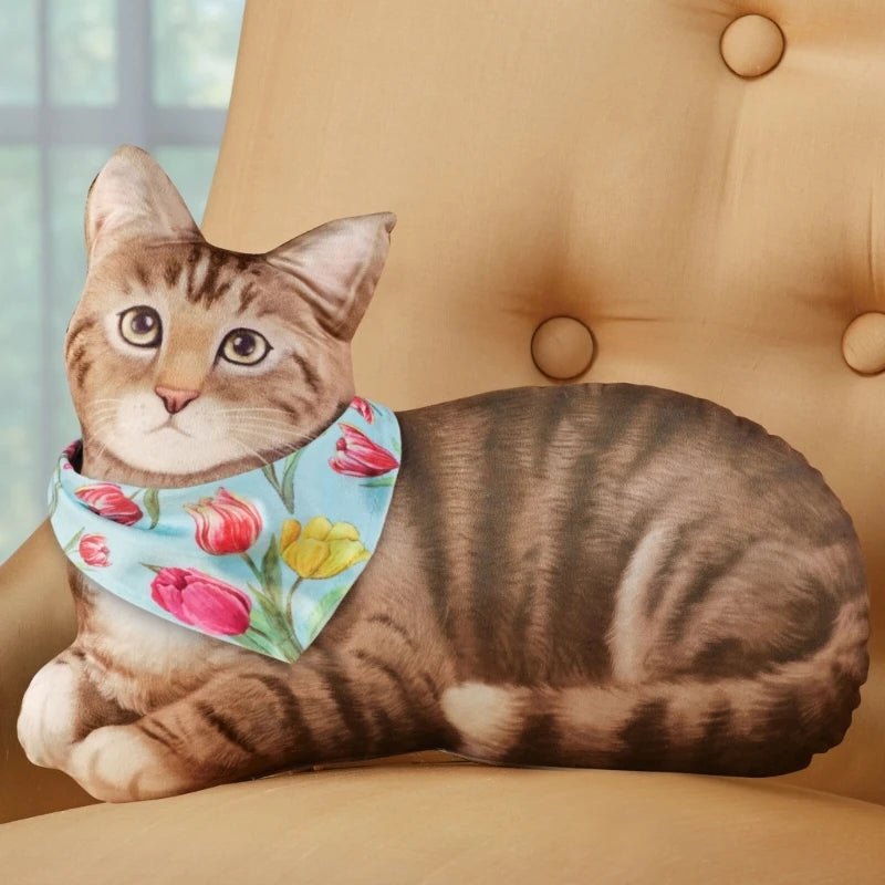Paw-some Animal Cosplay Cushions: 3D Throw Pillows for Pet Lovers