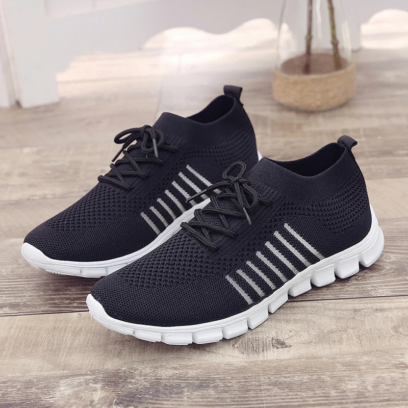 Women Mesh Breathable Shoes Slip onSneakers