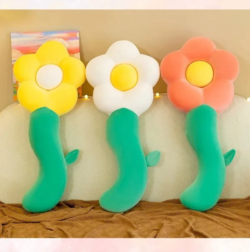 Large Plush Soft Flower Pillow