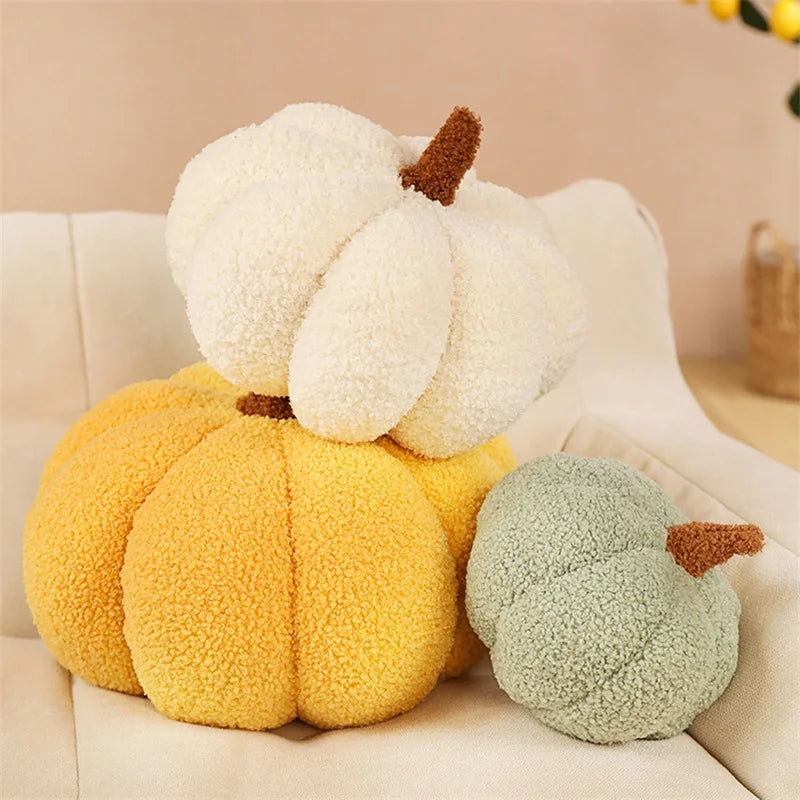 Halloween Pumpkin Throw Pillow Stuffed Cushion for Home