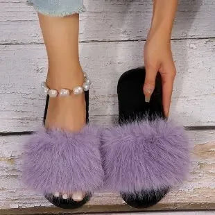 Warm Fluffy & Plush Slippers/Slides