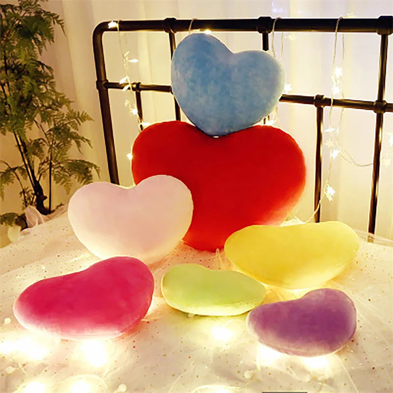 Cute Throw Pillow Heart-Shaped Pillow
