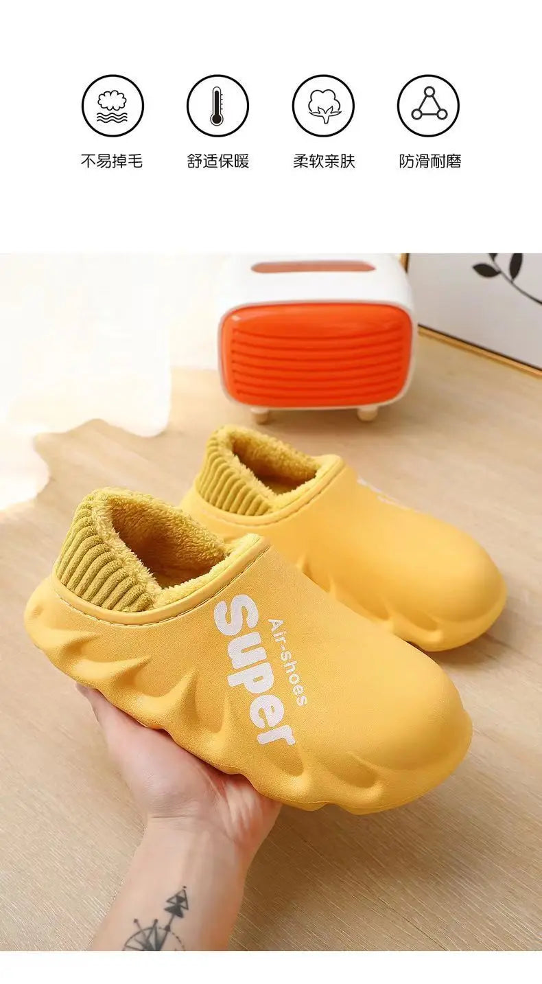 Women's Indoor/Outdoor Soft Warm Furry Shoes
