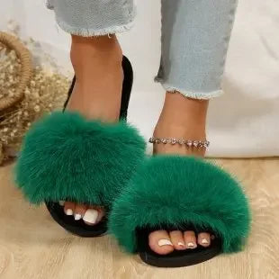 Warm Fluffy & Plush Slippers/Slides