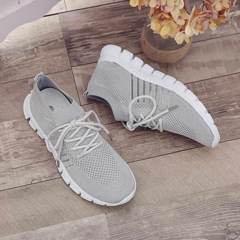 Women Mesh Breathable Shoes Slip onSneakers