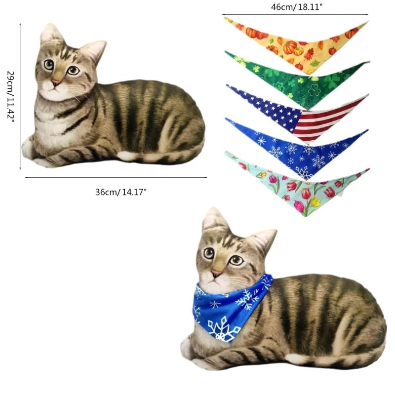Paw-some Animal Cosplay Cushions: 3D Throw Pillows for Pet Lovers