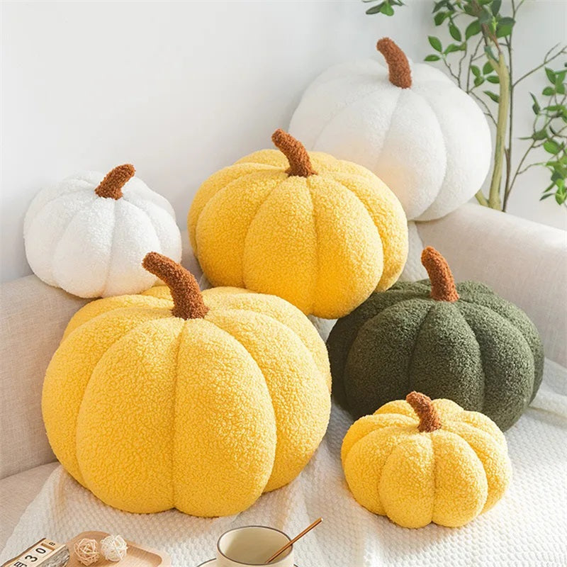 Halloween Pumpkin Throw Pillow Stuffed Cushion for Home