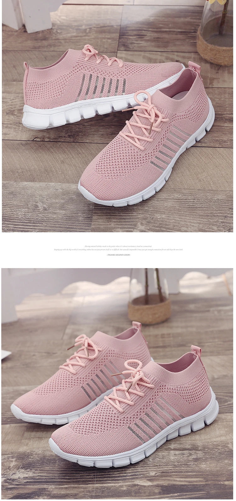 Women Mesh Breathable Shoes Slip onSneakers