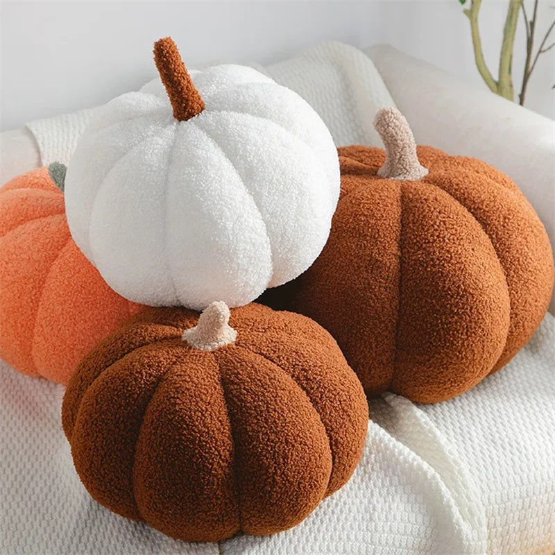 Halloween Pumpkin Throw Pillow Stuffed Cushion for Home