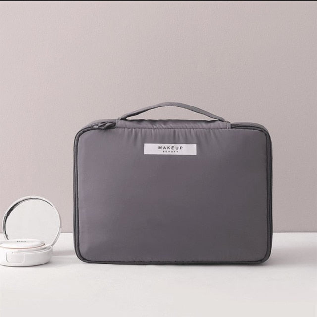 Compartment Makeup Bag
