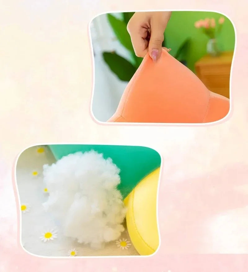 Large Plush Soft Flower Pillow