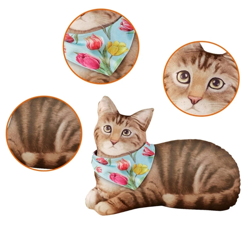 Paw-some Animal Cosplay Cushions: 3D Throw Pillows for Pet Lovers