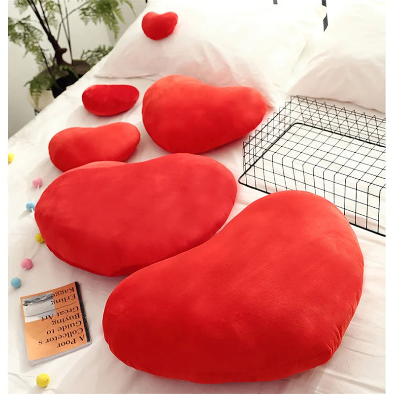 Cute Throw Pillow Heart-Shaped Pillow