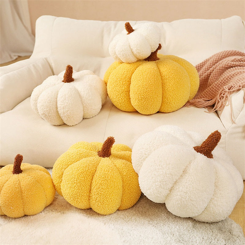 Halloween Pumpkin Throw Pillow Stuffed Cushion for Home