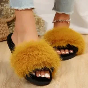 Warm Fluffy & Plush Slippers/Slides