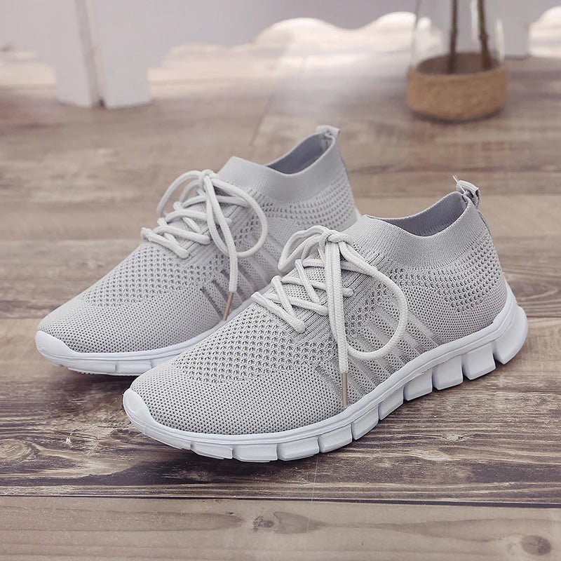 Women Mesh Breathable Shoes Slip onSneakers