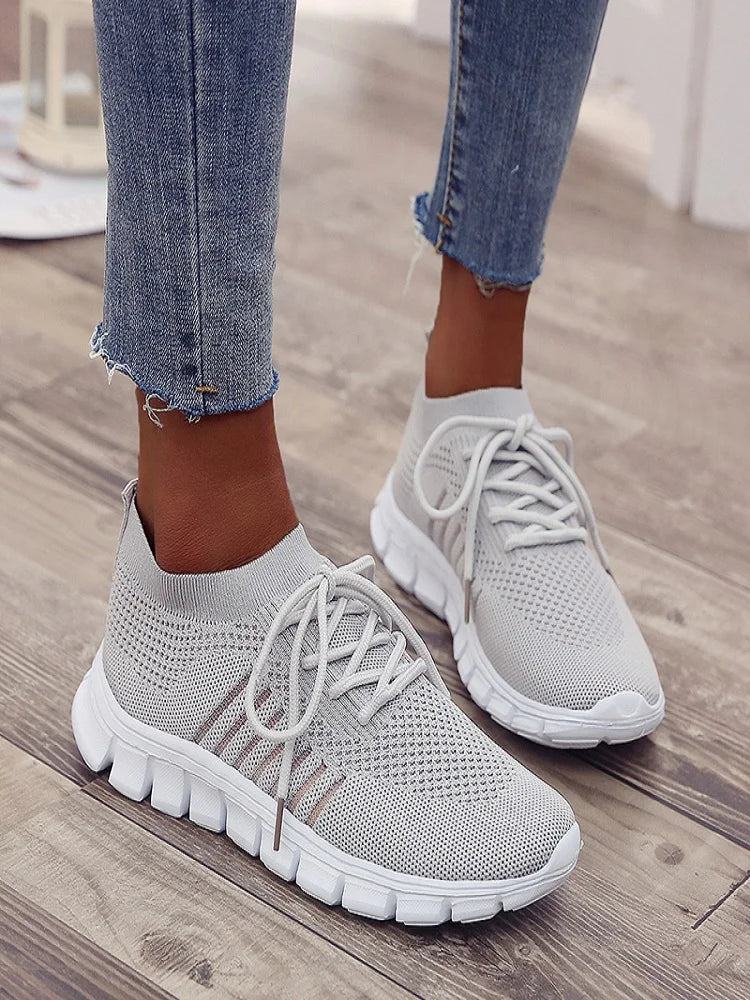 Women Mesh Breathable Shoes Slip onSneakers
