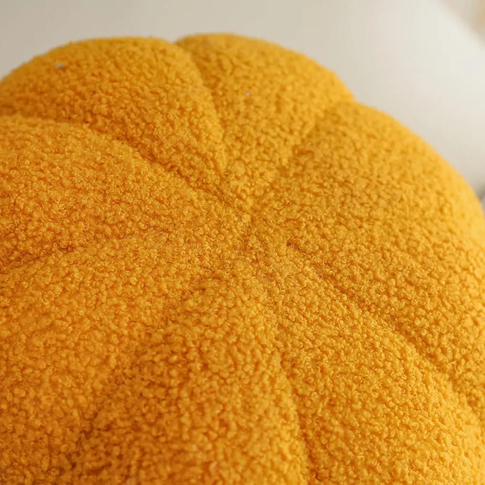 Colorful 3-D Pumpkin Plush Pillow