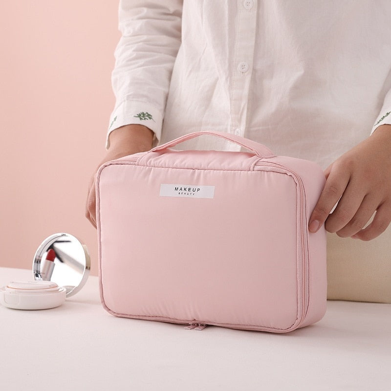 Compartment Makeup Bag