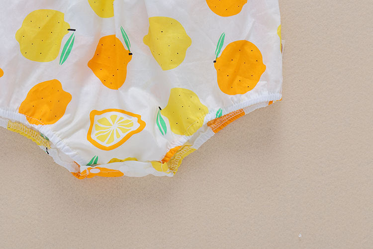 Fruity Summer Baby Rompers