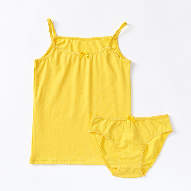 Girls' Camisole and Underwear Set