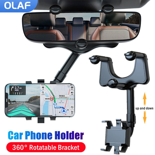 360ยฐ Rotatable Smart Phone Car Holder