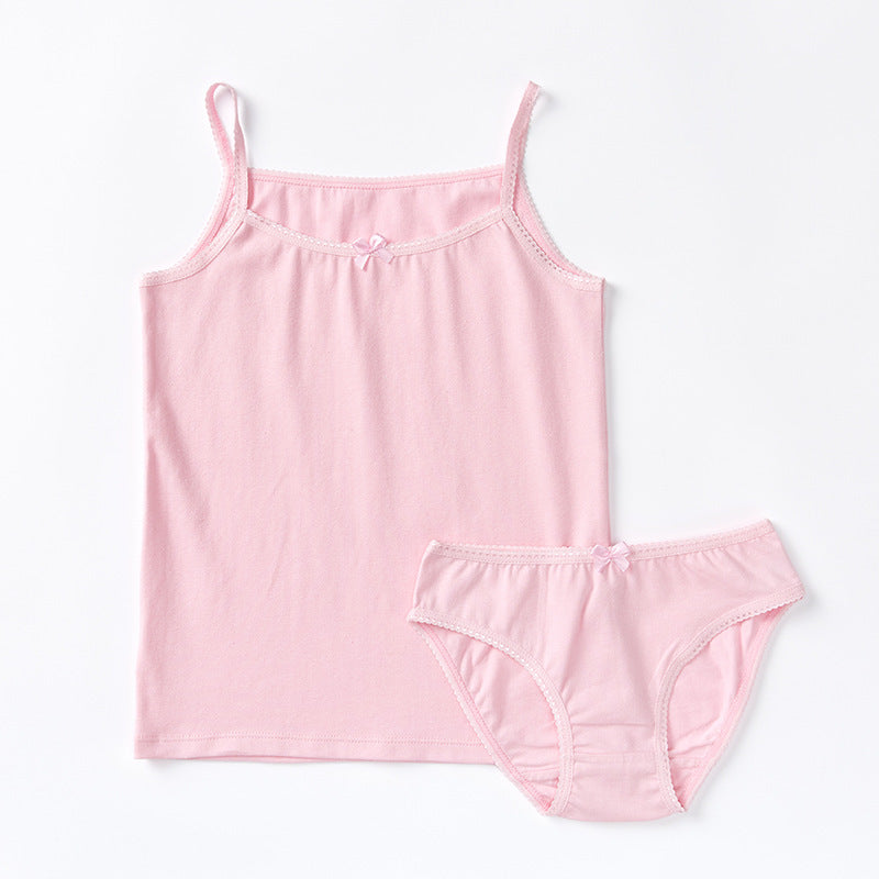 Girls' Camisole and Underwear Set
