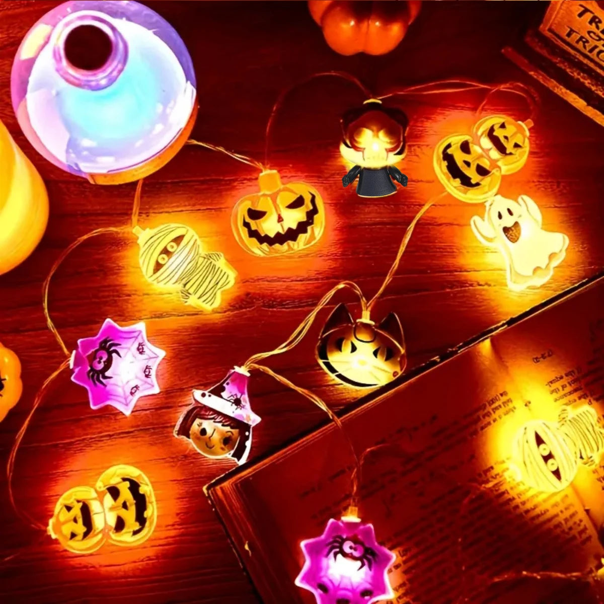 Halloween Glow String Lights