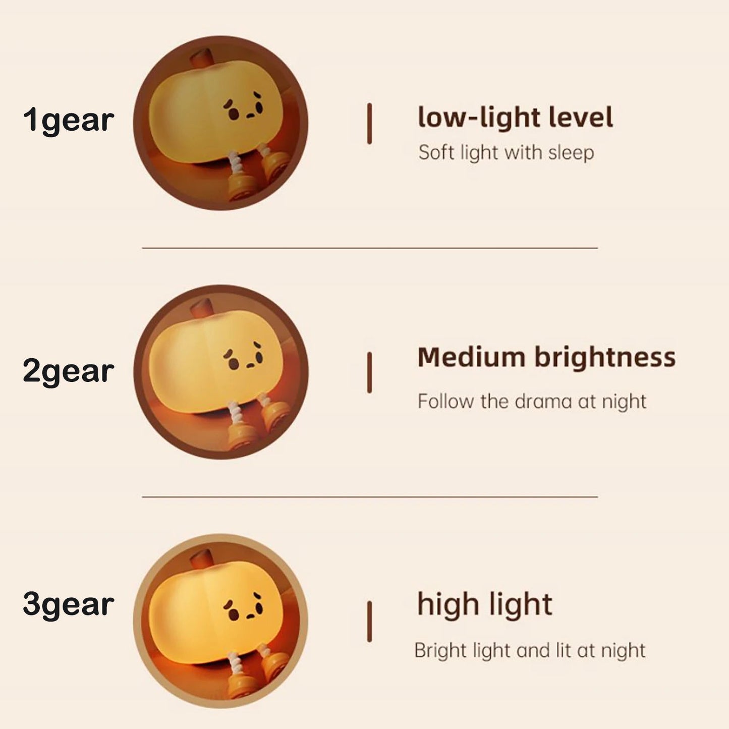 Mr. Pumpkin Glow Light