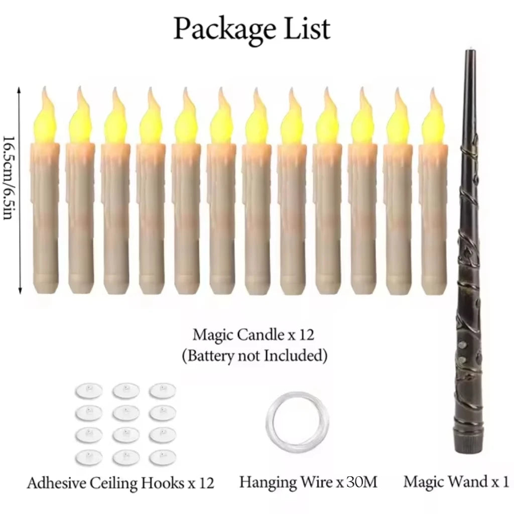 Magical Floating LED Halloween Candles