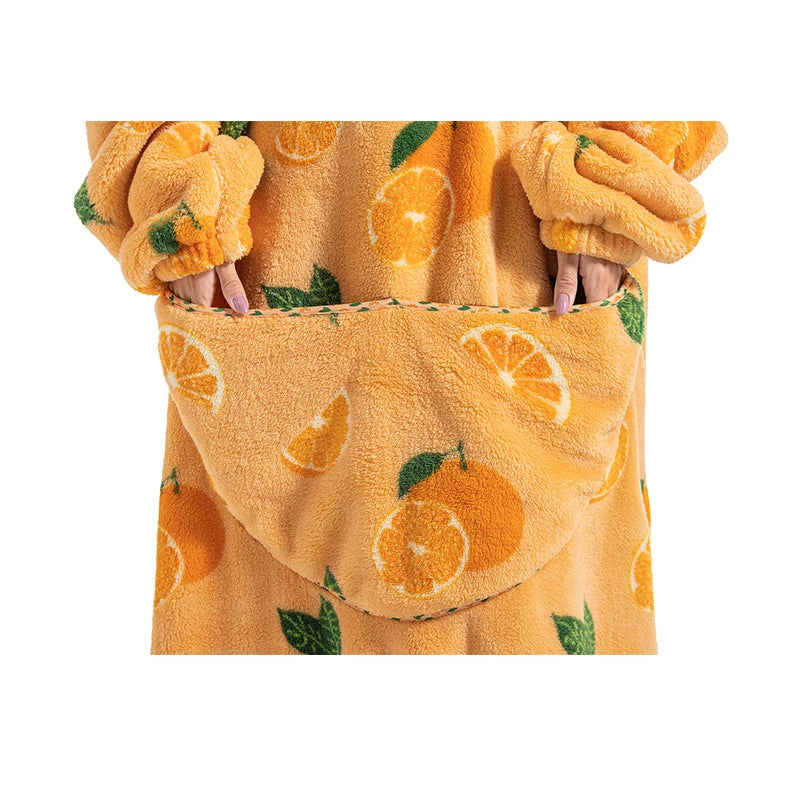 Cozy Wearable Blanket Hoodie