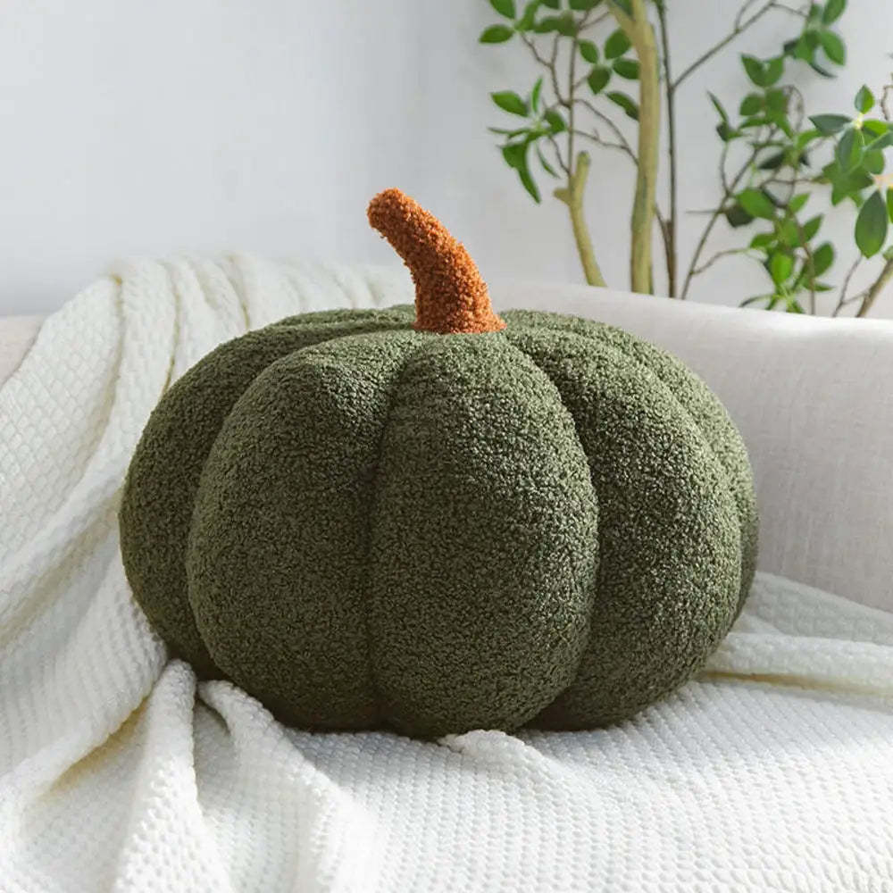 Cozy Pumpkin Plush Pillow