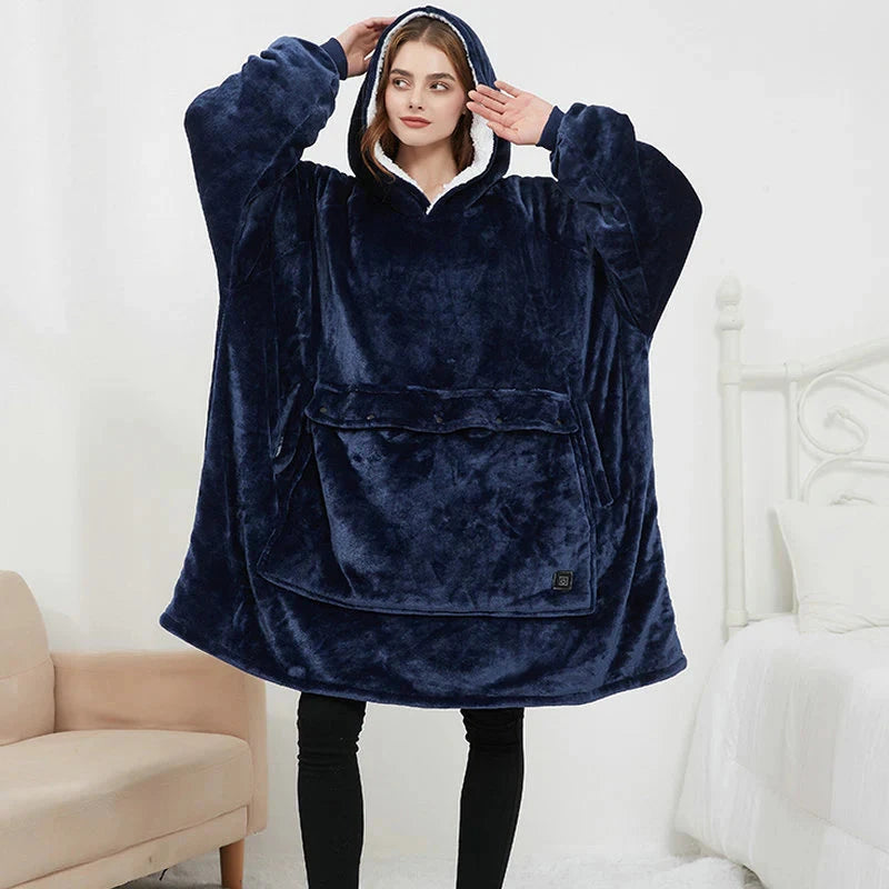 ThermaHug Hoodie Blanket
