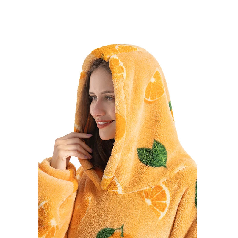 Cozy Wearable Blanket Hoodie