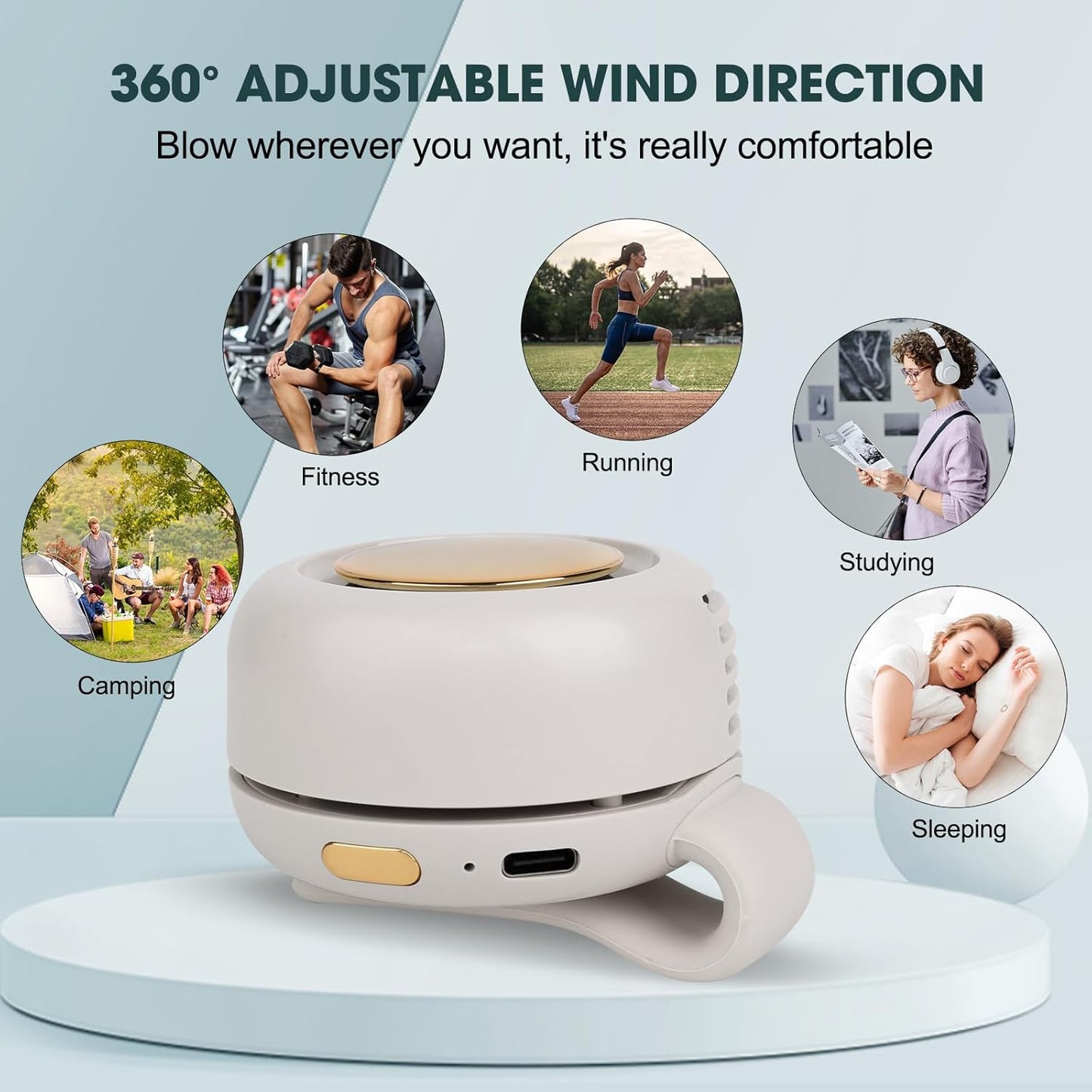 BreezeBuddy Clip Fan