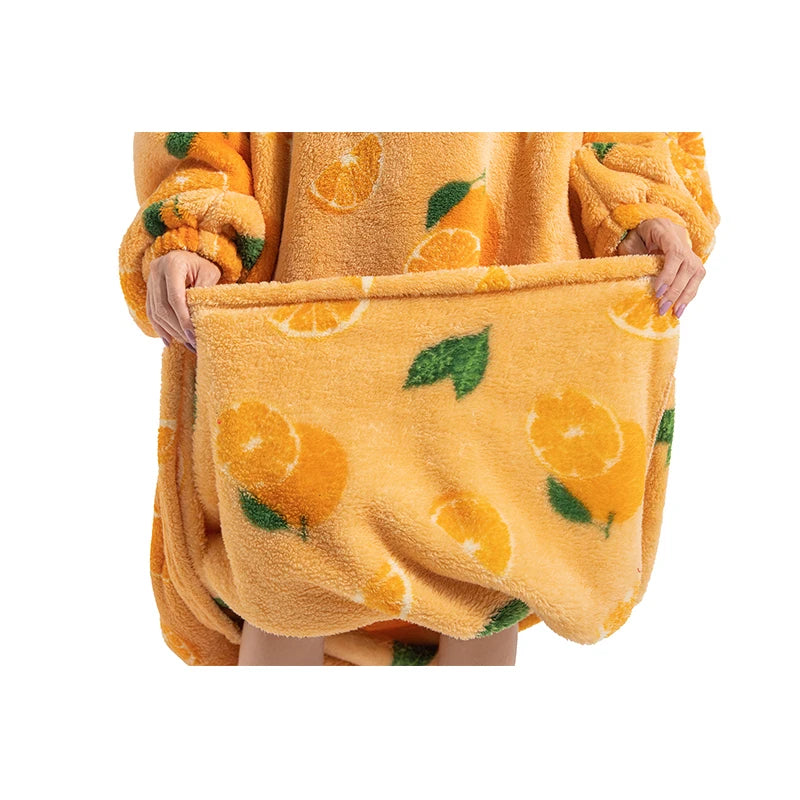 Cozy Wearable Blanket Hoodie