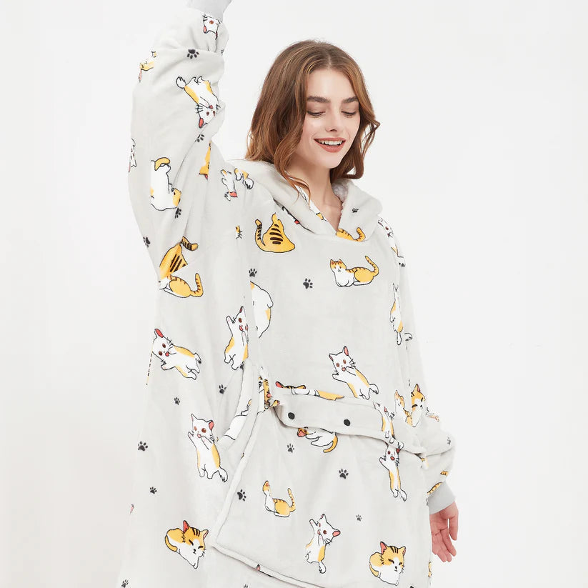 ThermaHug Hoodie Blanket